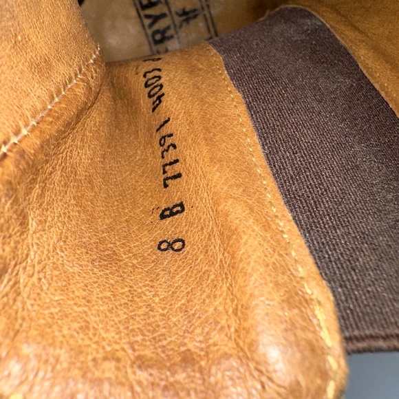 Fry Suede Chelsea Boots Aleksandra Zee Block Heel Women's Size 8 - Picture 16 of 16